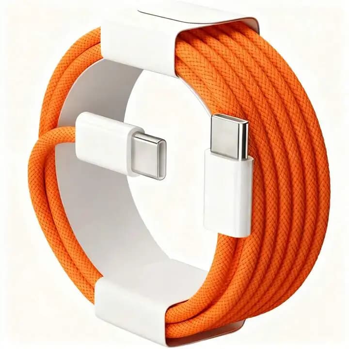 Нейлоновий кабель USB-C у кольорах