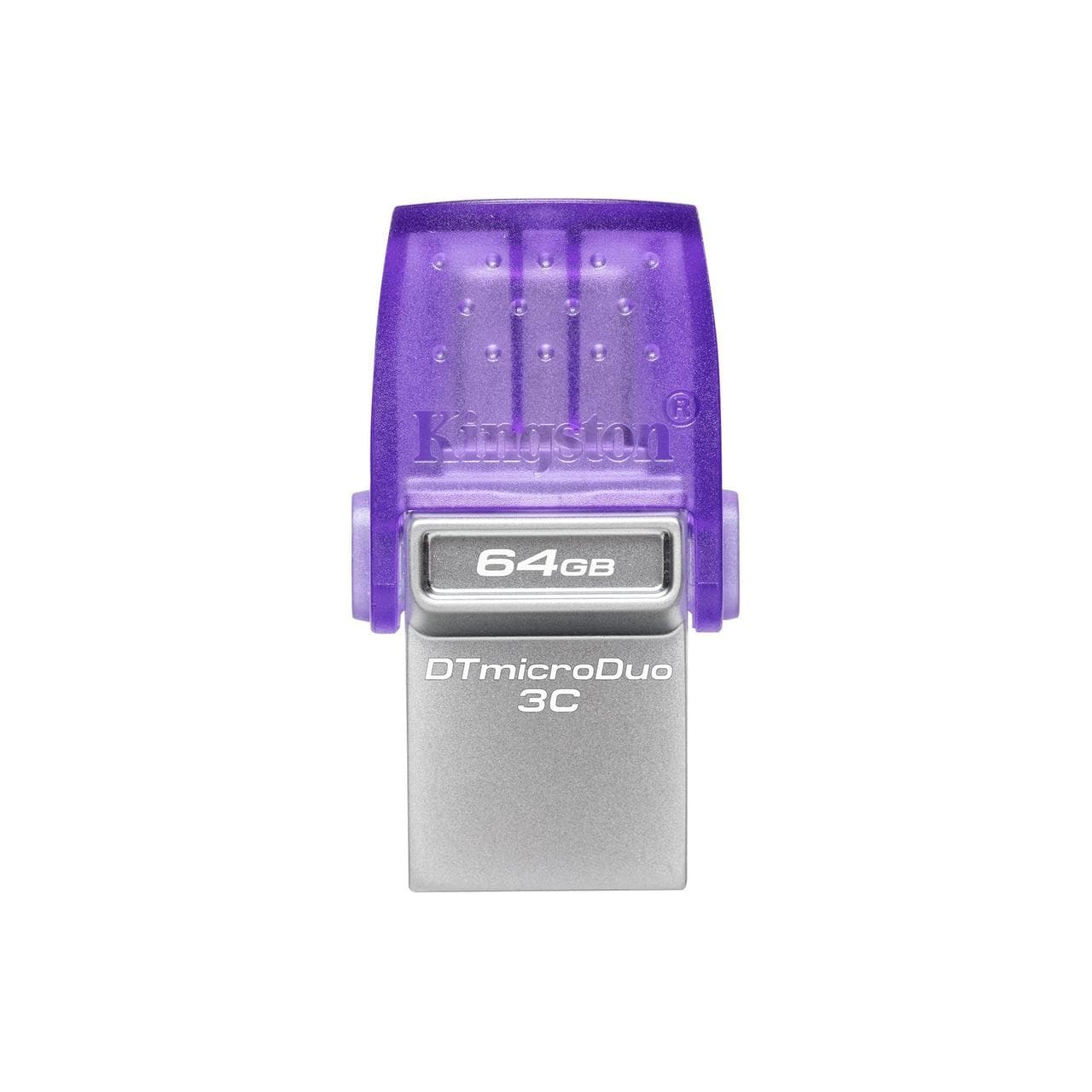 Флеш-накопичувач Kingston USB 3.2 DT microDuo 3C 64GB (Type-A/Type-C) (200Mb/s)