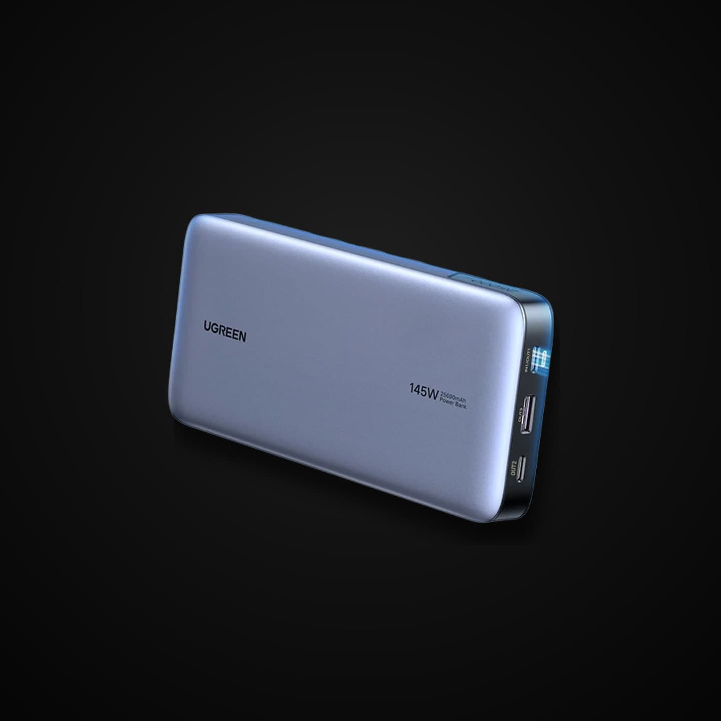 UGREEN павербанк 140W / 100W (25000 / 20000 мА·год)