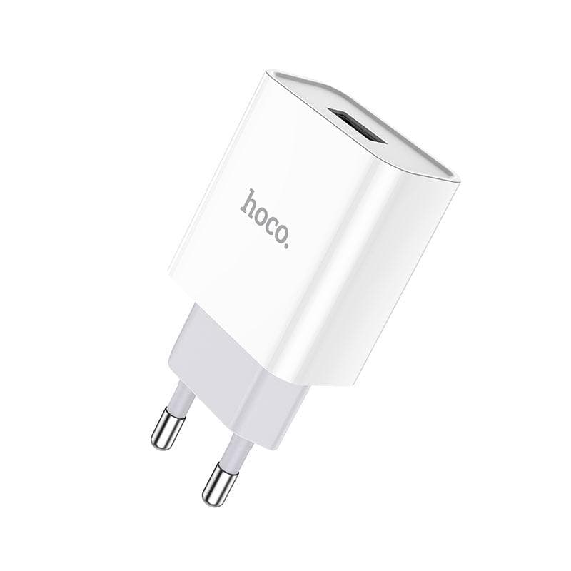 Мережевий зарядний пристрій HOCO C81A Asombroso single port charger 10.5W White