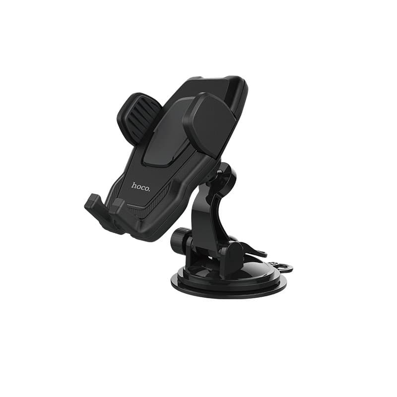 Автотримач для телефона HOCO CA31 cool run suction cup car holder Black